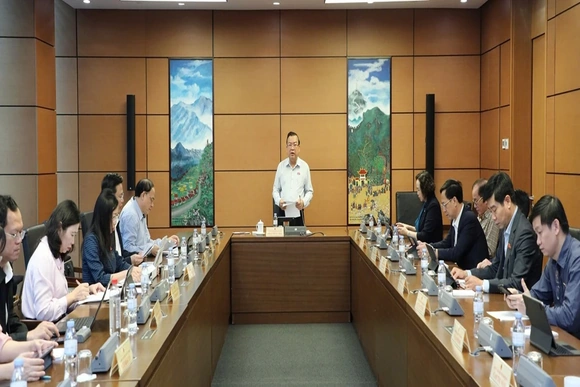 Đoàn ĐBQH Thanh Hóa góp ý vào các dự án luật tại Kỳ họp thứ 10, Quốc hội khóa XV