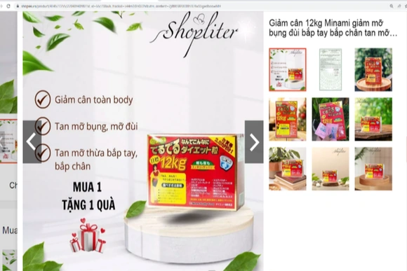 Bộ Y tế: Phát hiện sản phẩm giảm cân Minami giả mạo bản công bố