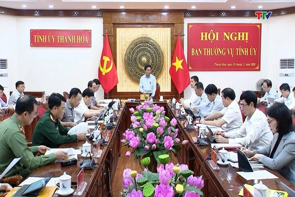 Bản tin Thời sự tối 10/11/2025: Hội nghị Ban Thường vụ Tỉnh ủy