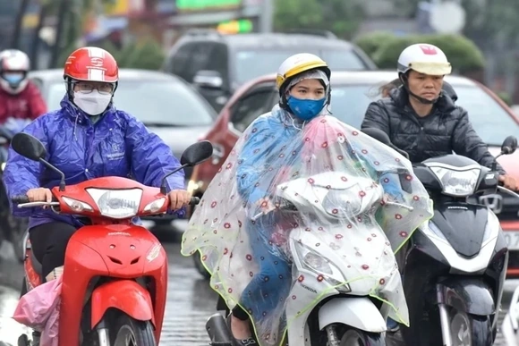 Không khí lạnh sắp ảnh hưởng, Hà Tĩnh đến Khánh Hòa mưa lớn
