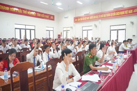 HĐND xã Mậu Lâm nâng cao chất lượng hoạt động