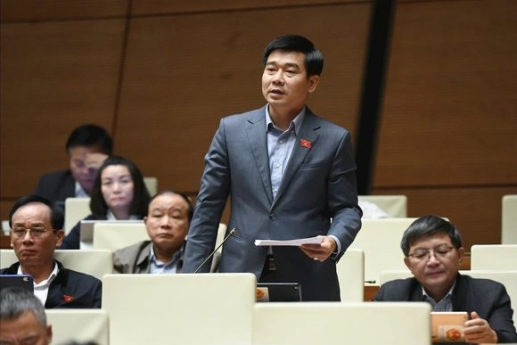 ĐBQH Lê Thanh Hoàn tham gia góp ý vào Dự án Luật Quy hoạch (sửa đổi)