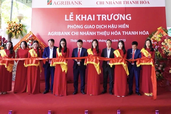 Agribank Thanh Hóa  khai trương Phòng giao dịch Hậu Hiền