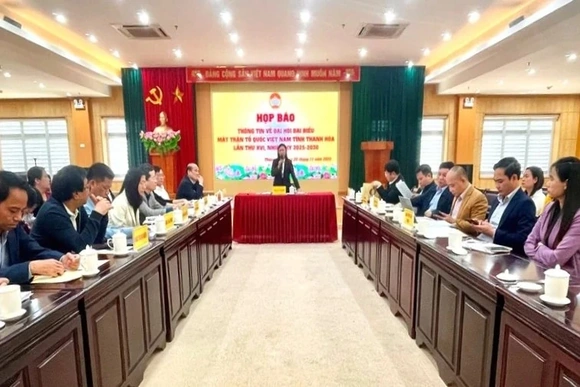 Đại hội đại biểu MTTQ Việt Nam tỉnh Thanh Hóa lần thứ XVI dự kiến diễn ra trong 2 ngày 28-29/11