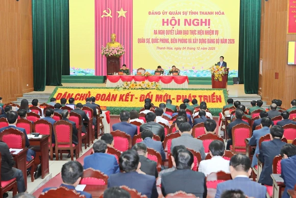 Đảng ủy Quân sự tỉnh ra Nghị quyết thực hiện nhiệm vụ Quân sự, Quốc phòng và xây dựng Đảng bộ năm 2026