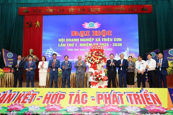 Đại hội Hội Doanh nghiệp xã Triệu Sơn nhiệm kỳ 2025-2030