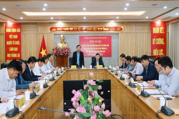 Giám sát việc thực hiện Nghị quyết của HĐND tại UBND tỉnh Thanh Hóa