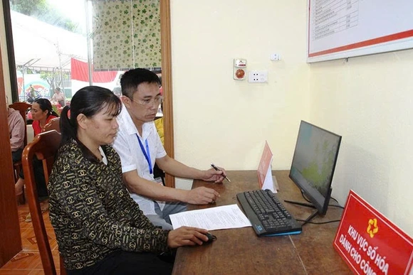 Luận Thành đẩy mạnh cải cách thủ tục hành chính phục vụ người dân, doanh nghiệp