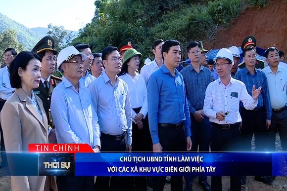 Bản tin Thời sự tối 2/12/2025: Chủ tịch UBND tỉnh làm việc với các xã khu vực biên giới phía tây