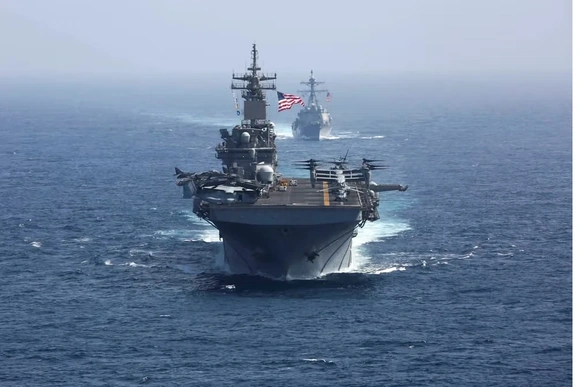 Mỹ và Israel tập trận hải quân chung nhằm đối phó các mối đe dọa trong khu vực