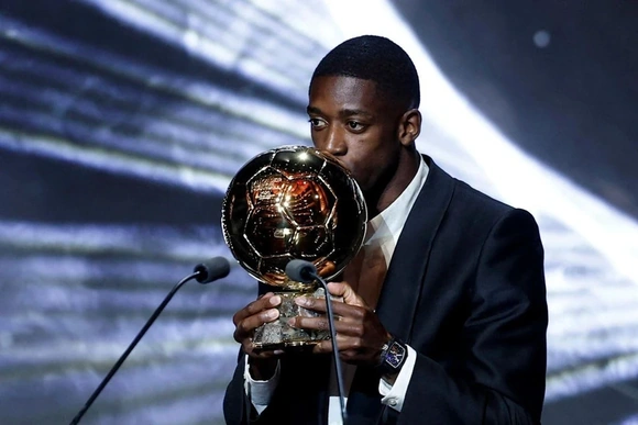 Dembele giành danh hiệu Cầu thủ nam xuất sắc nhất năm của FIFA