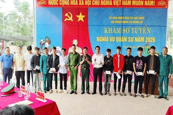 Điểm sáng trong công tác tuyển quân