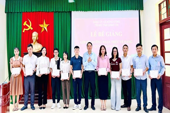 Nông Cống tạo chuyển biến rõ nét trong công tác xây dựng Đảng