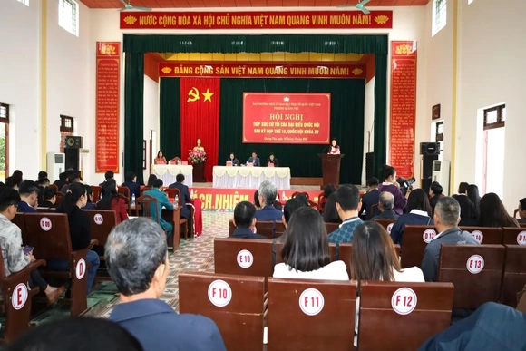 Cử tri phường Quảng Phú kiến nghị nhiều vấn đề liên quan đến đời sống dân sinh