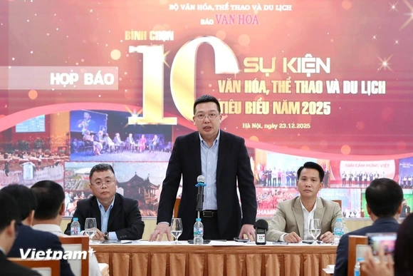 Tổ chức bình chọn 10 sự kiện Văn hóa, Thể thao và Du lịch tiêu biểu năm 2025