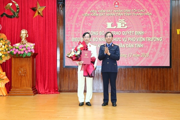 Thanh Hóa có tân Phó Viện trưởng VKSND tỉnh