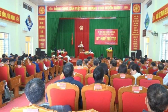 Xã Sao Vàng hoàn thành và hoàn thành vượt mức 23/25 chỉ tiêu