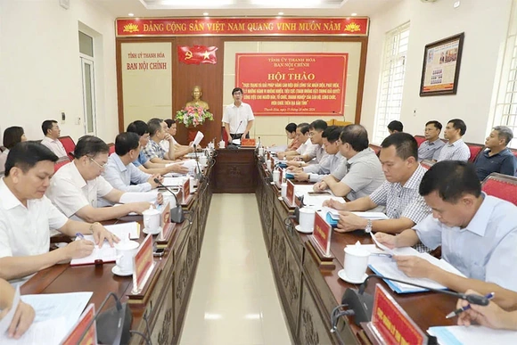 Xây dựng ngành nội chính Đảng “trong sạch, vững mạnh, liêm chính” đáp ứng yêu cầu nhiệm vụ trong tình hình mới