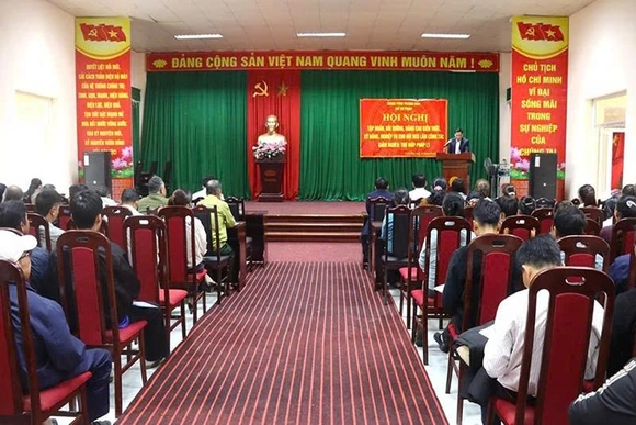 Thiên Phủ đẩy mạnh tuyên truyền,&nbsp;phổ biến, giáo dục pháp luật