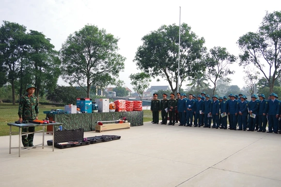 Tập huấn công tác phòng thủ dân sự năm 2026