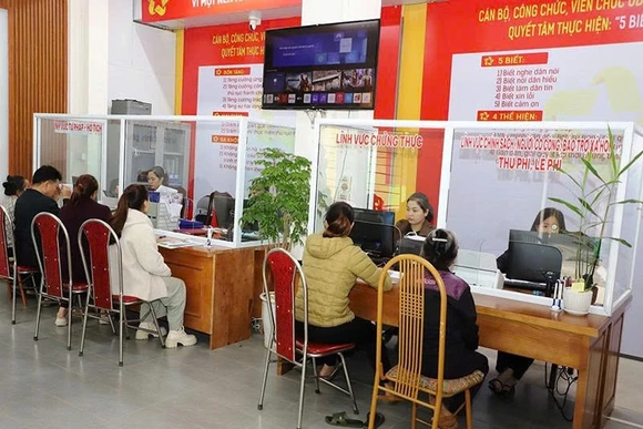 Thường Xuân đẩy mạnh cải cách hành chính&nbsp;gắn với chuyển đổi số