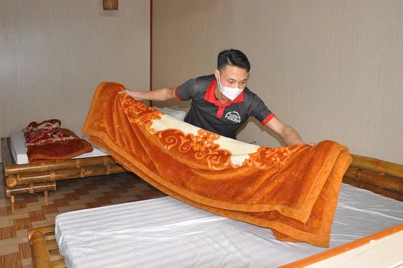 Cơ sở lưu trú chuẩn bị đón khách dịp tết