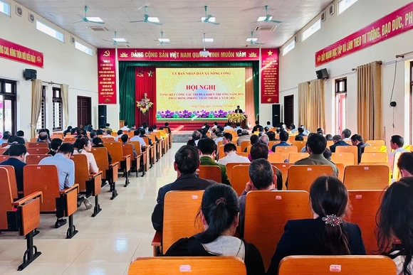 Tập trung xây dựng xã Nông Cống đạt chuẩn nông thôn mới theo hướng đô thị