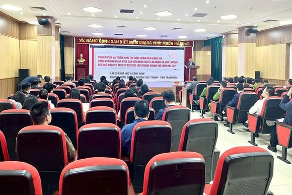 Đánh giá cán bộ bằng KPI:&nbsp;Hướng đi mới trong nâng cao chất lượng công vụ