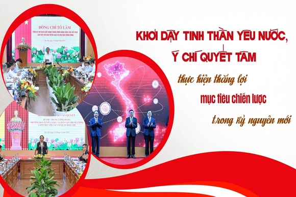 Khơi dậy tinh thần yêu nước, ý chí quyết tâm thực hiện thắng lợi mục tiêu chiến lược trong kỷ nguyên mới