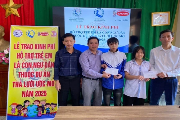 “Thả lưới ước mơ” - đồng hành cùng trẻ em mồ côi