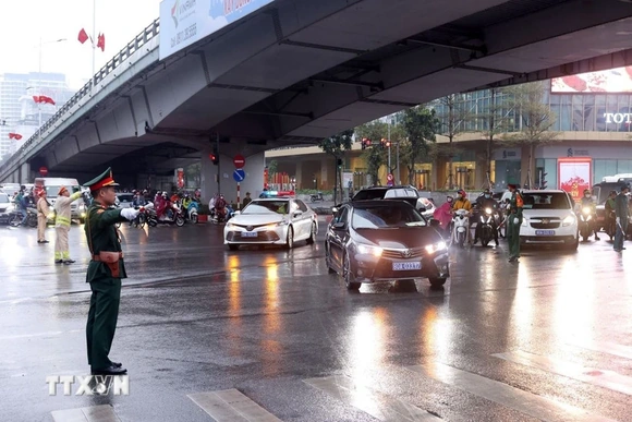 Điều chỉnh phân luồng giao thông phục vụ Đại hội XIV của Đảng