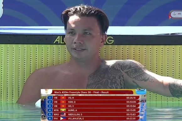 ASEAN Para Games 13: Võ Huỳnh Anh Khoa ’mở hàng' HCV cho đoàn Việt Nam