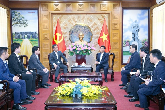 Tỉnh Thanh Hóa tiếp tục đồng hành, mở rộng hợp tác với Tập đoàn Sumitomo