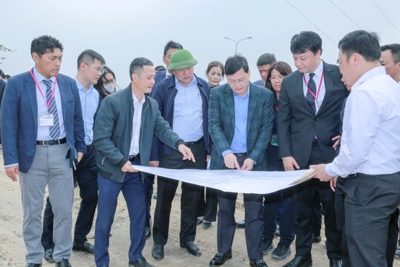 Đẩy nhanh tiến độ xây dựng hệ thống giao thông kết nối và hạ tầng kỹ thuật tại mặt bằng dự án Aeon Mall Thanh Hóa