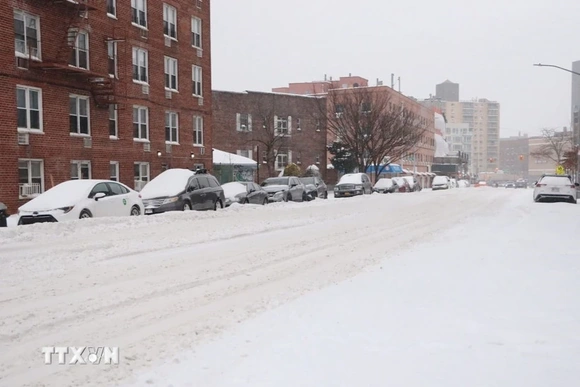 Bão tuyết kỷ lục gây nhiều thiệt hại tại Mỹ, ít nhất 10 người thiệt mạng