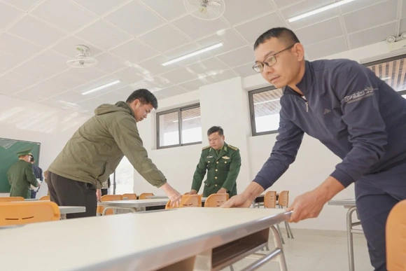 Xây trường nơi biên giới: Gieo nền tri thức, giữ vững phên dậu Tổ quốc