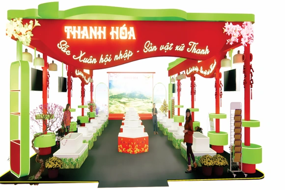 Gần 100 sản phẩm tiêu biểu tỉnh Thanh Hóa tham gia Hội chợ Mùa Xuân 2025