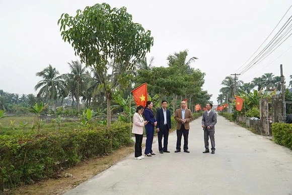 Hội Nông dân xã Trung Chính phát huy vai trò nòng cốt trong xây dựng nông thôn mới