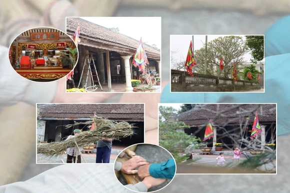 Rộn ràng trước ngày đốt Đình liệu