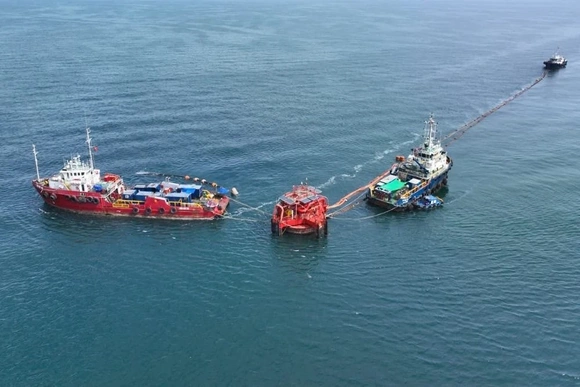 Đội tàu PTSC Thanh Hóa hoạt động xuyên Tết, bảo đảm dịch vụ hàng hải an toàn tại Cảng Nghi Sơn