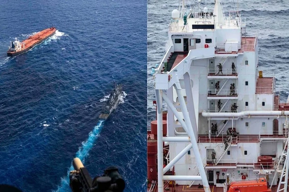 Mỹ tiếp tục chặn bắt tàu chở dầu vi phạm lệnh trừng phạt