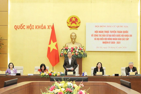 Quyết tâm cao trong lãnh đạo, chỉ đạo tổ chức thành công cuộc bầu cử đại biểu Quốc hội khóa XVI và đại biểu HĐND các cấp