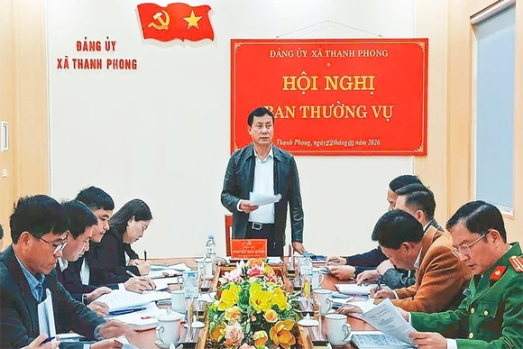 Thanh Phong cụ thể hóa nghị quyết bằng mục tiêu&nbsp;lượng hóa và trách nhiệm rõ ràng