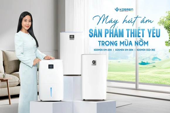 Miền bắc bước vào cao điểm nồm ẩm, máy hút ẩm chất lượng lên ngôi