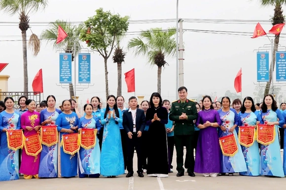 Nhiều hoạt động sôi nổi kỷ niệm ngày Quốc tế phụ nữ 8/3 tại xã Quảng Ninh