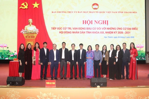 Ứng cử viên đại biểu HĐND tỉnh tiếp xúc cử tri đơn vị bầu cử số 27