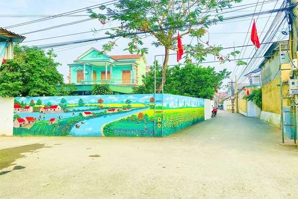 Làm đẹp thêm những thôn, làng