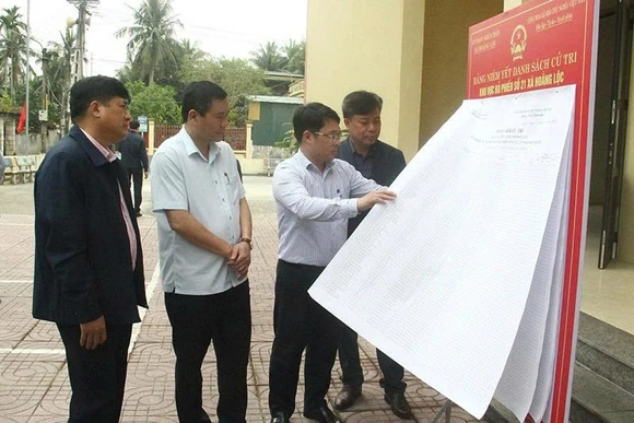 Chú trọng giám sát, đảm bảo cuộc bầu cử&nbsp;dân chủ, đúng pháp luật