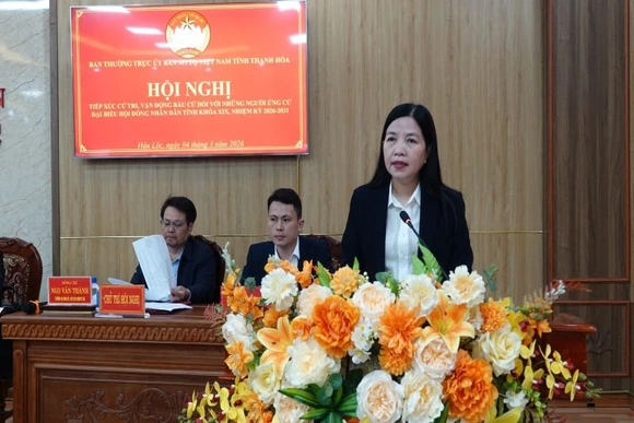 Chương trình hành động của các ứng cử viên đại biểu HĐND tỉnh khóa XIX tại đơn vị bầu cử số 20