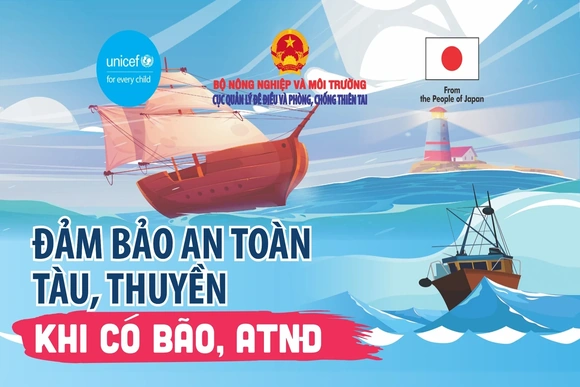 [Infographics] Đảm bảo an toàn tàu thuyền khi có bão, áp thập nhiệt đới